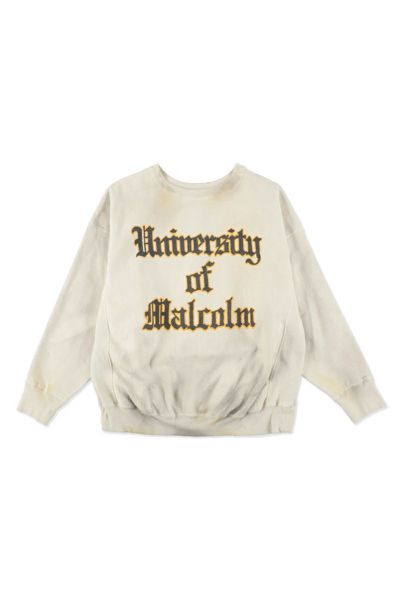 BOWWOW(バウワウ) UNIV. MACLAREN LETTERING SWEATSHIRT AGED ユニバーシティマクラーレンレターリングスウェットシャツエイジド BW252-UMLS