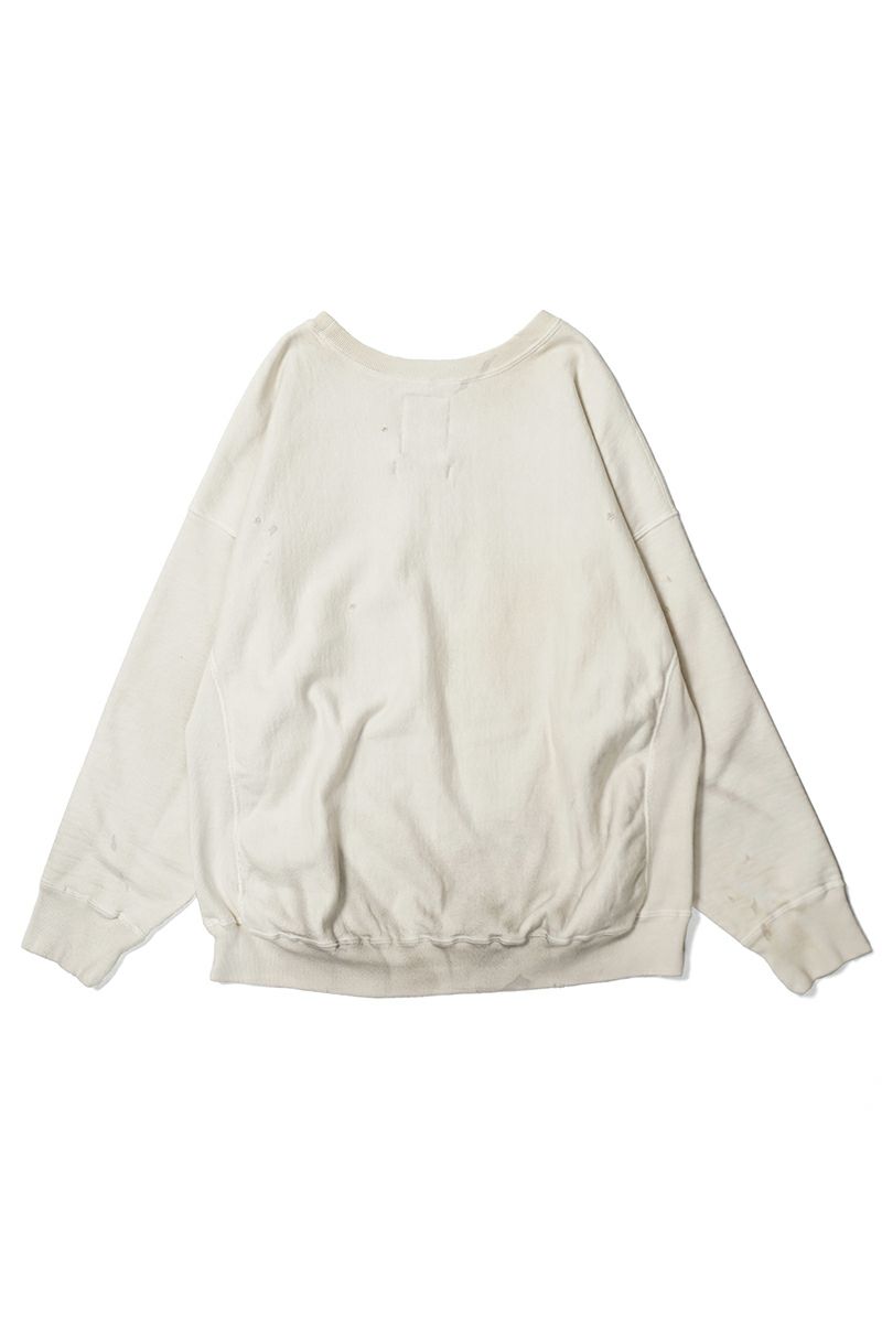 BOWWOW(バウワウ) UNIV. MACLAREN LETTERING SWEATSHIRT AGED ユニバーシティマクラーレンレターリングスウェットシャツエイジド BW252-UMLS