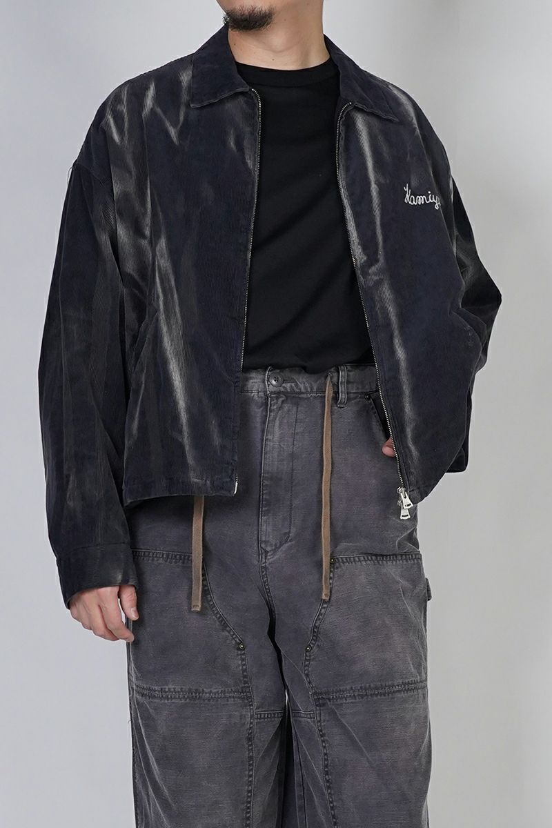 KAMIYA(カミヤ) Sun-Faded Corduroy Work Blouson サンフェイディッド コーデュロイ ワークブルゾン G15BL033