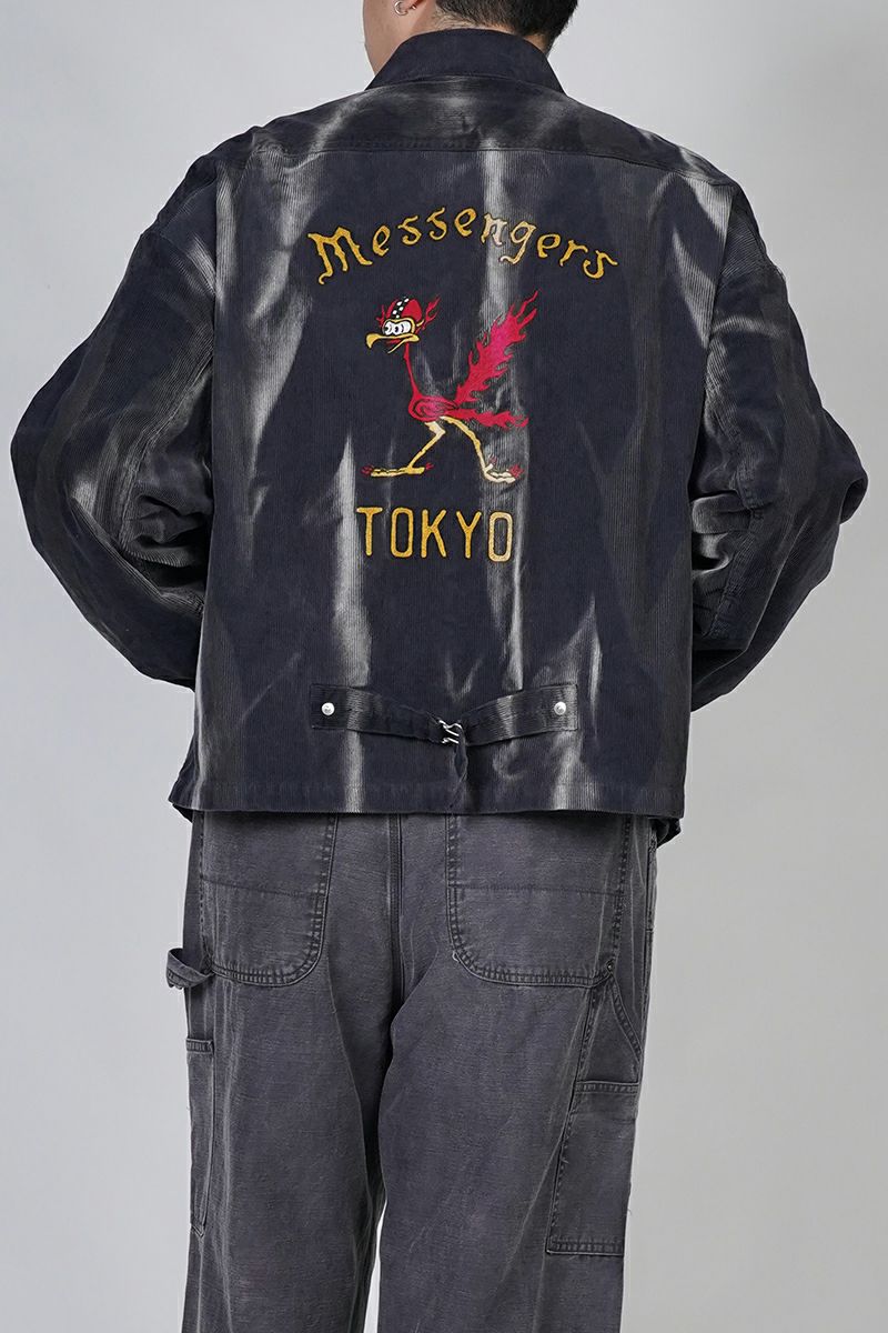 KAMIYA(カミヤ) Sun-Faded Corduroy Work Blouson サンフェイディッド コーデュロイ ワークブルゾン G15BL033