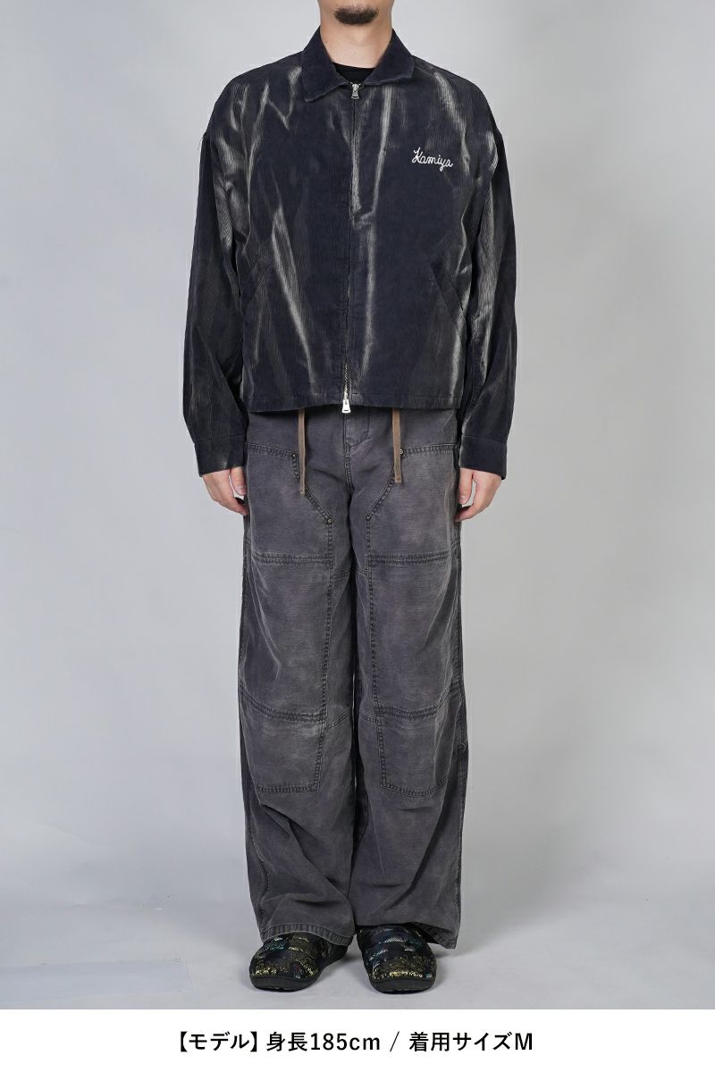 KAMIYA(カミヤ) Sun-Faded Corduroy Work Blouson サンフェイディッド コーデュロイ ワークブルゾン G15BL033