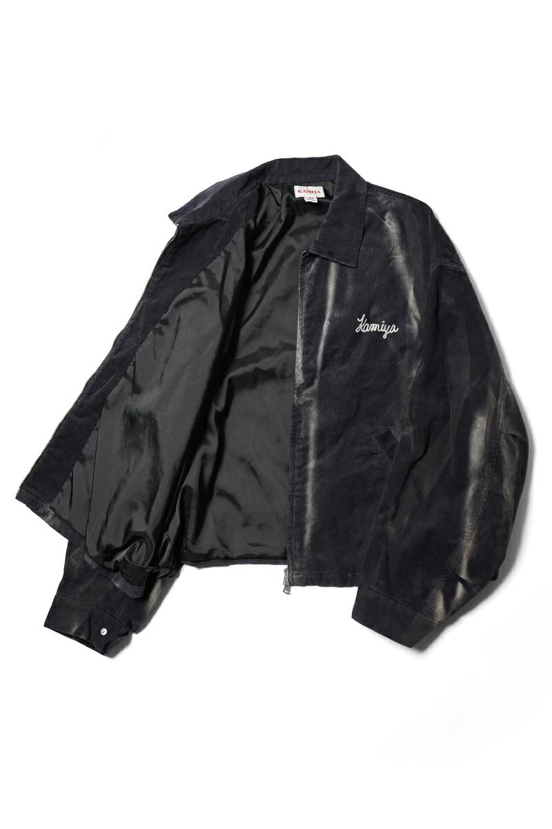 KAMIYA(カミヤ) Sun-Faded Corduroy Work Blouson サンフェイディッド コーデュロイ ワークブルゾン G15BL033