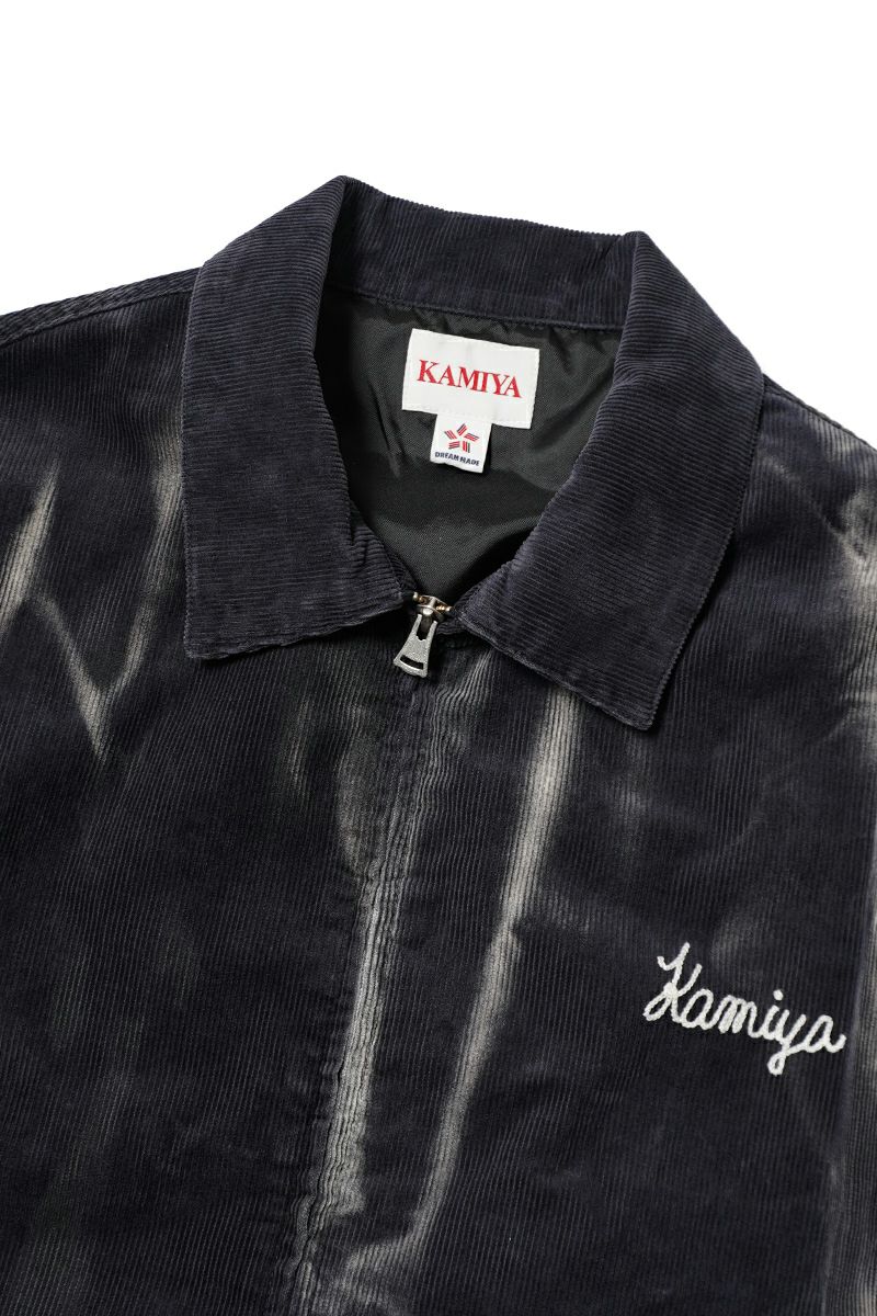 KAMIYA(カミヤ) Sun-Faded Corduroy Work Blouson サンフェイディッド コーデュロイ ワークブルゾン G15BL033