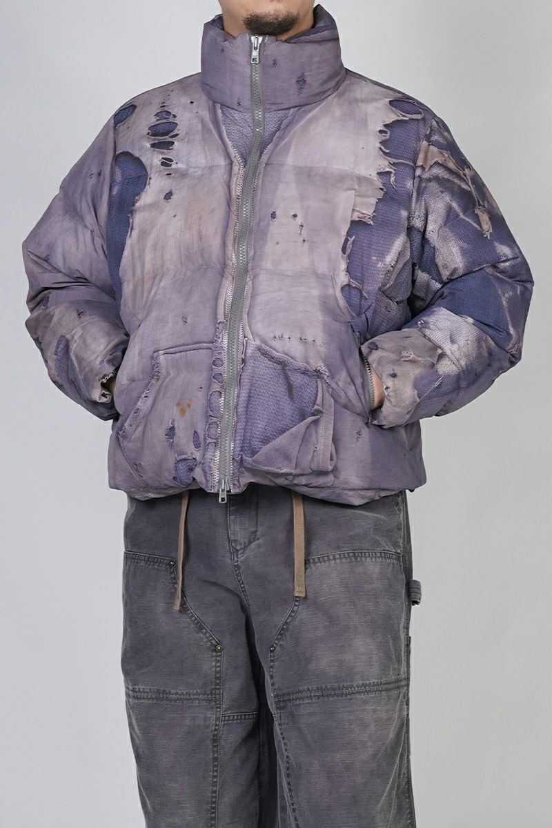 KAMIYA(カミヤ) Trompe-l'oeil Print Down Jacket トロンプ・ルイユ プリントダウンジャケット G15BL111