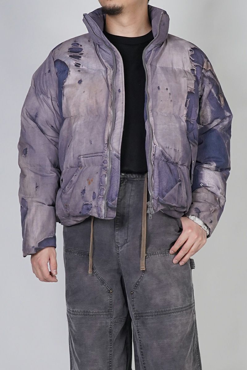 KAMIYA(カミヤ) Trompe-l'oeil Print Down Jacket トロンプ・ルイユ プリントダウンジャケット G15BL111