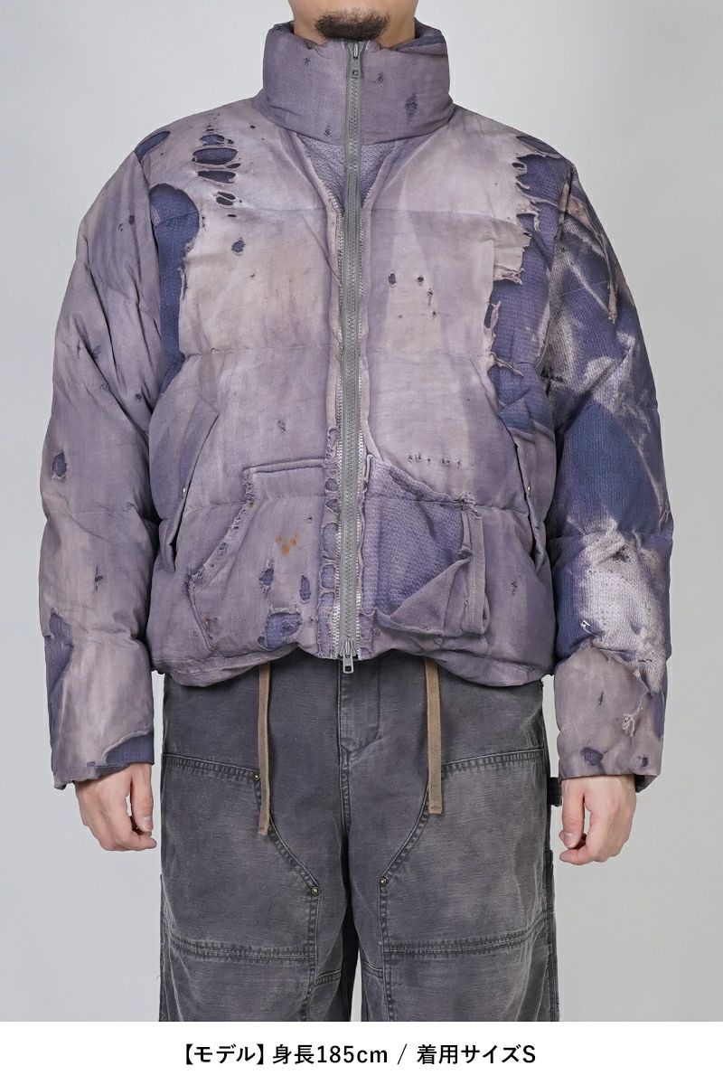 KAMIYA(カミヤ) Trompe-l'oeil Print Down Jacket トロンプ・ルイユ プリントダウンジャケット G15BL111