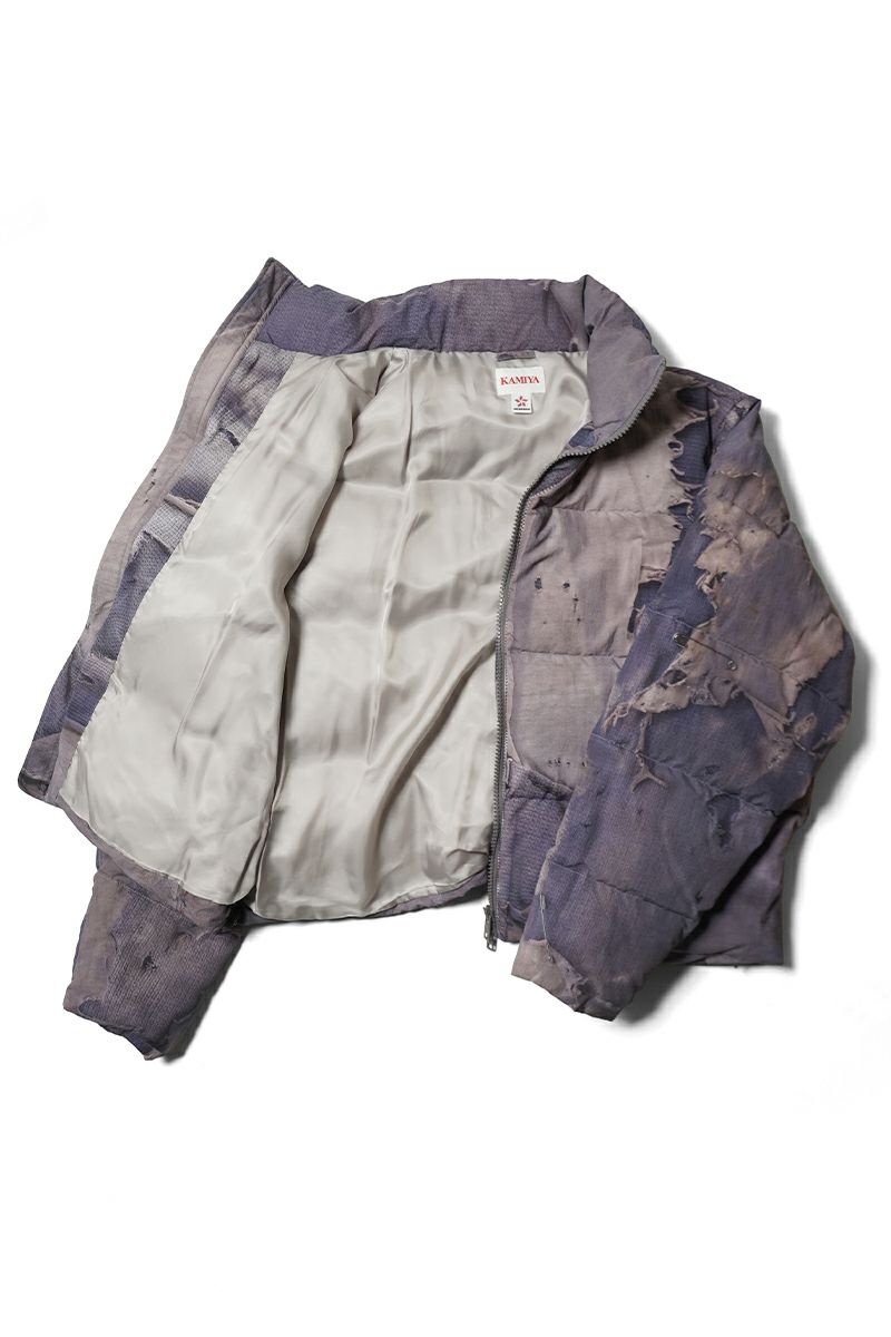 KAMIYA(カミヤ) Trompe-l'oeil Print Down Jacket トロンプ・ルイユ プリントダウンジャケット G15BL111