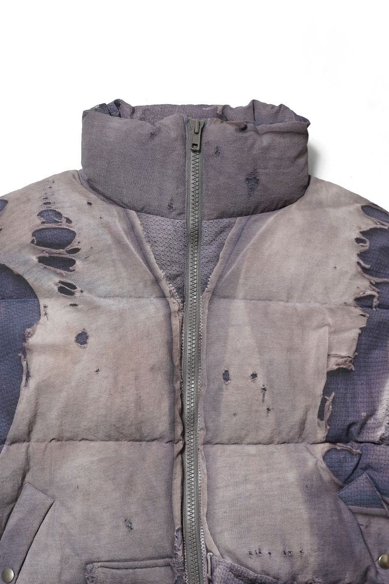 KAMIYA(カミヤ) Trompe-l'oeil Print Down Jacket トロンプ・ルイユ プリントダウンジャケット G15BL111