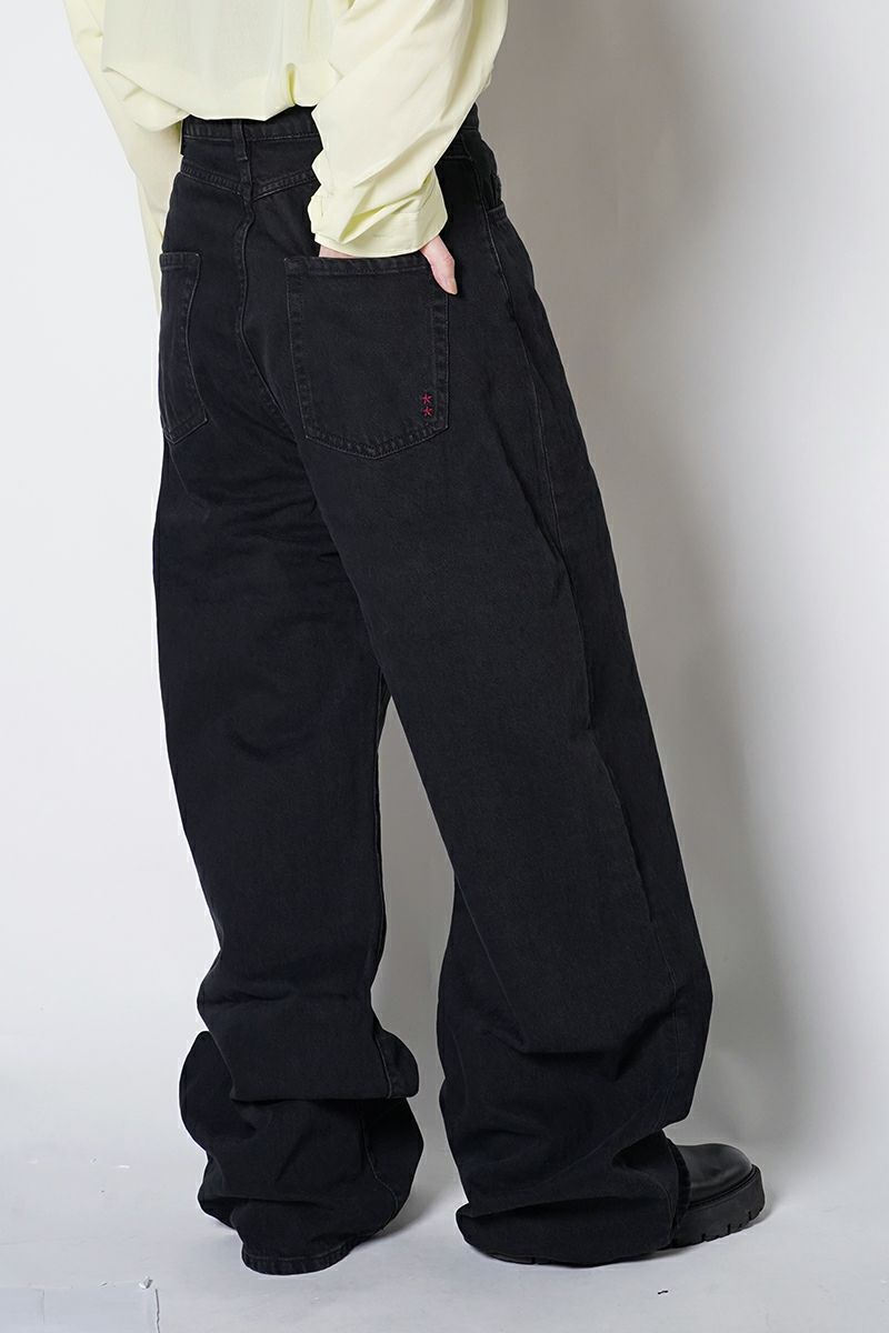 ICON DENIM(アイコンデニム) COCO Wide leg jean - medium waist ココワイドレッグジーンズ ミディアムウエスト