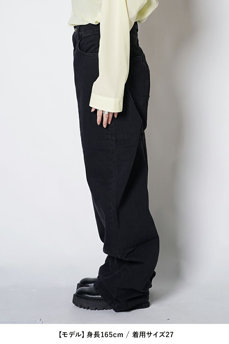 ICON DENIM(アイコンデニム) COCO Wide leg jean - medium waist ココワイドレッグジーンズ ミディアムウエスト