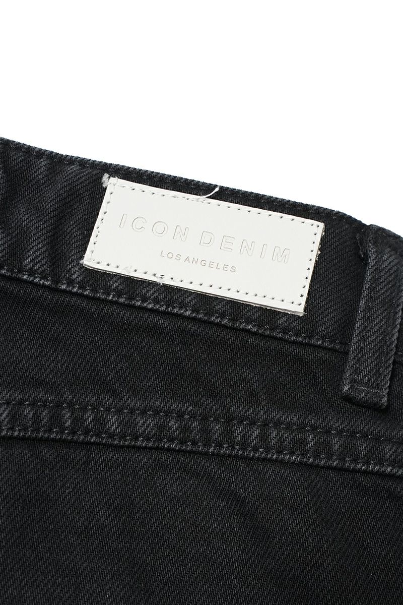 ICON DENIM(アイコンデニム) COCO Wide leg jean - medium waist ココワイドレッグジーンズ ミディアムウエスト