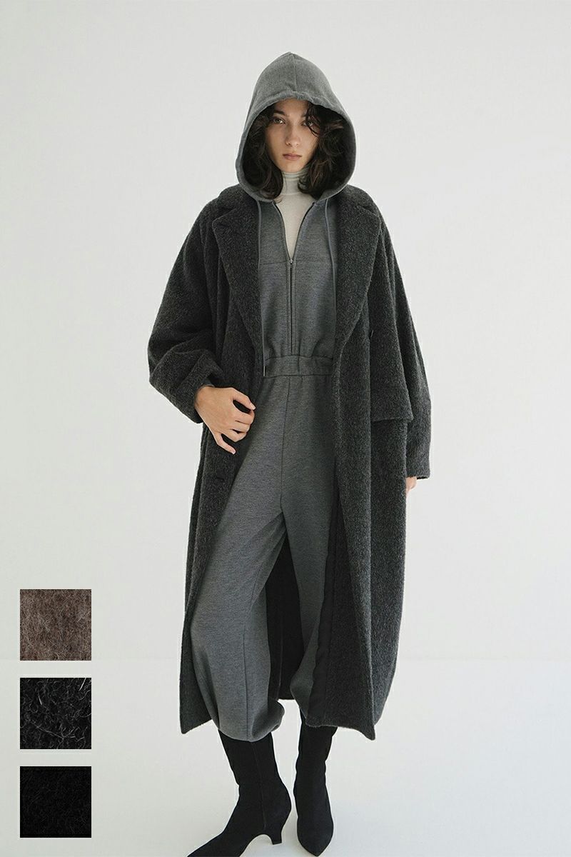 CLANE(クラネ) DOUBLE WOOL LONG COAT ダブルウールロングコート 19101-0042