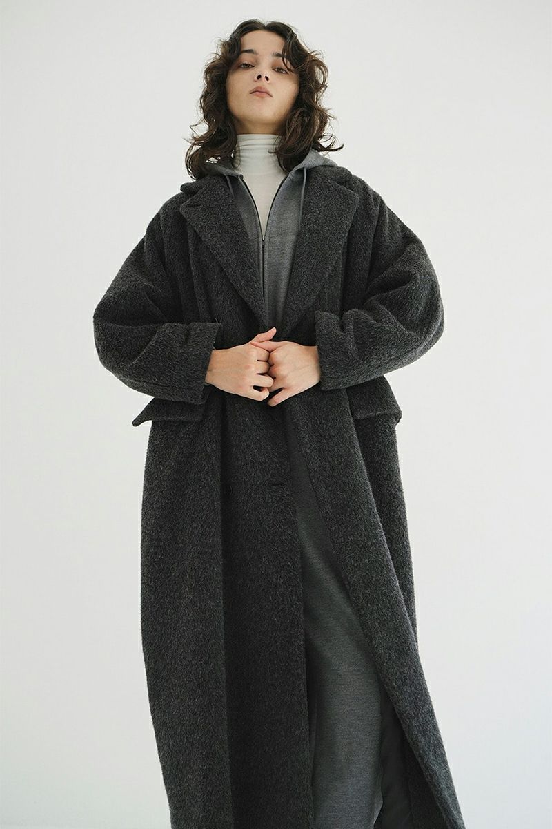 CLANE(クラネ) DOUBLE WOOL LONG COAT ダブルウールロングコート 19101-0042