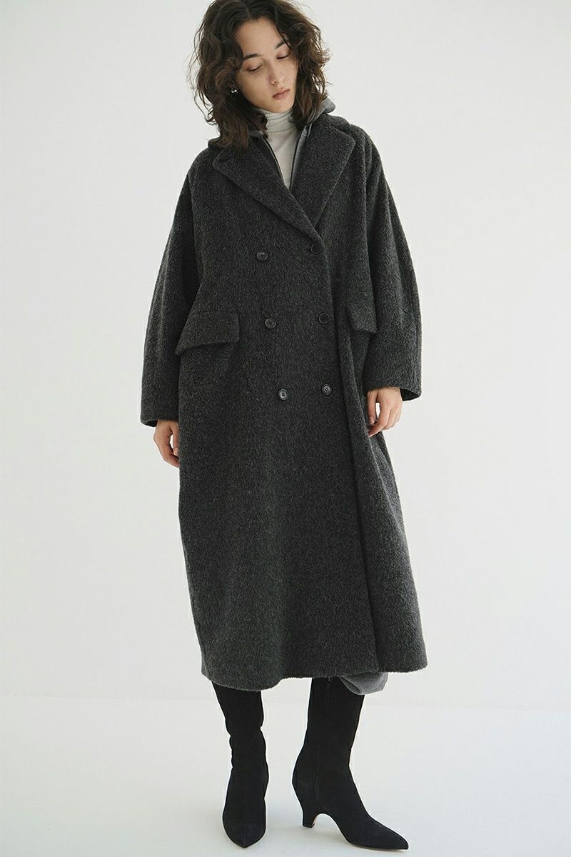 CLANE(クラネ) DOUBLE WOOL LONG COAT ダブルウールロングコート 19101-0042