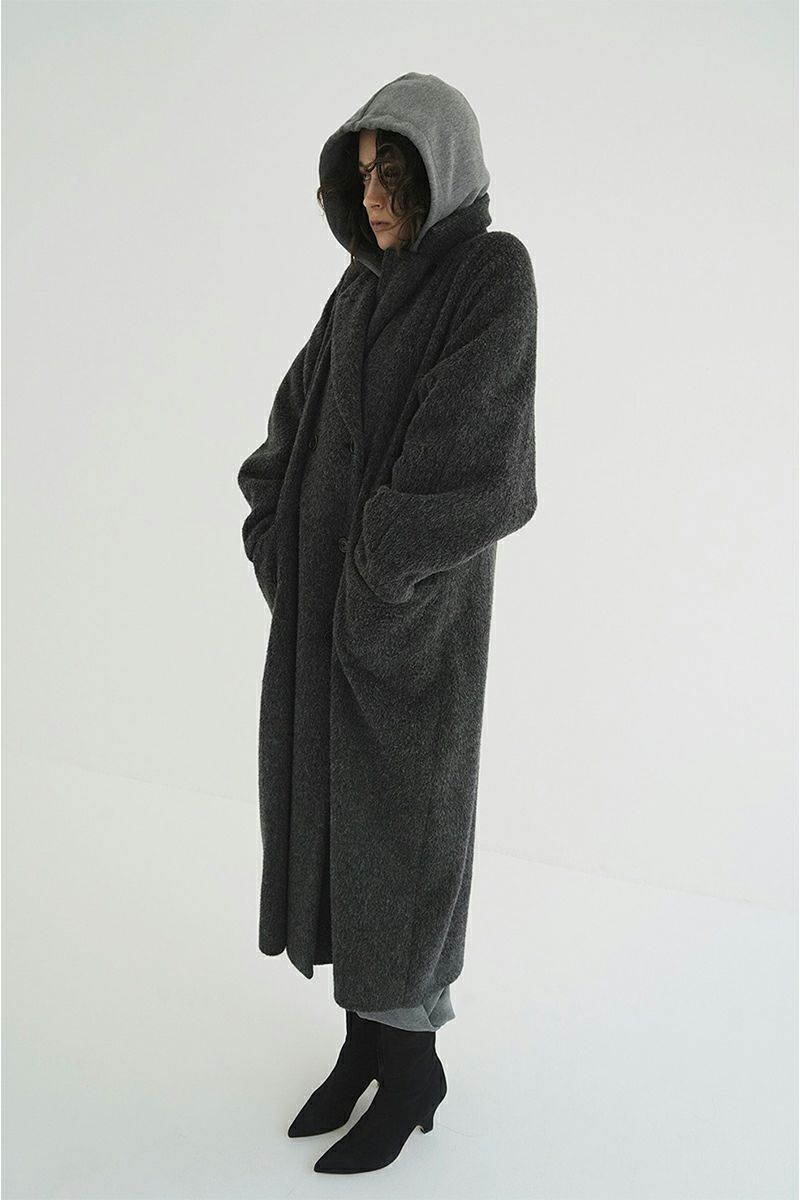 CLANE(クラネ) DOUBLE WOOL LONG COAT ダブルウールロングコート 19101-0042