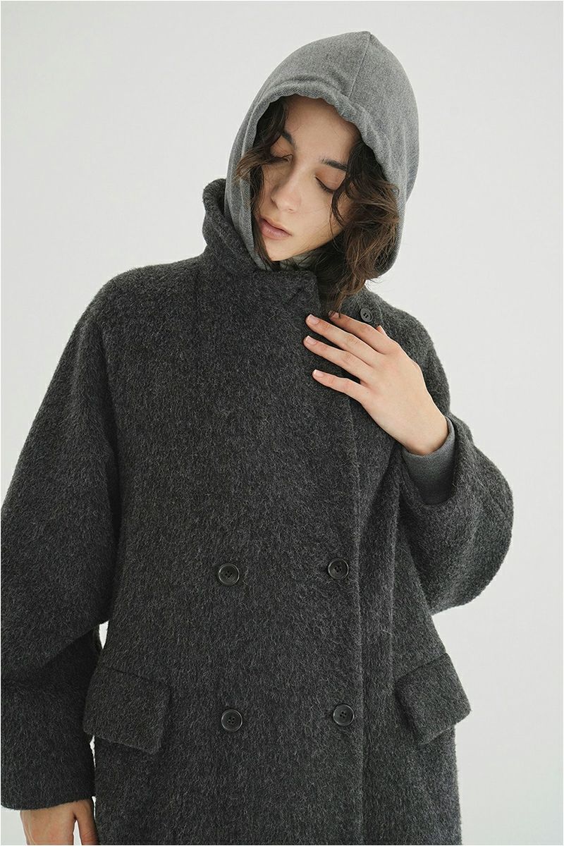 CLANE(クラネ) DOUBLE WOOL LONG COAT ダブルウールロングコート 19101-0042