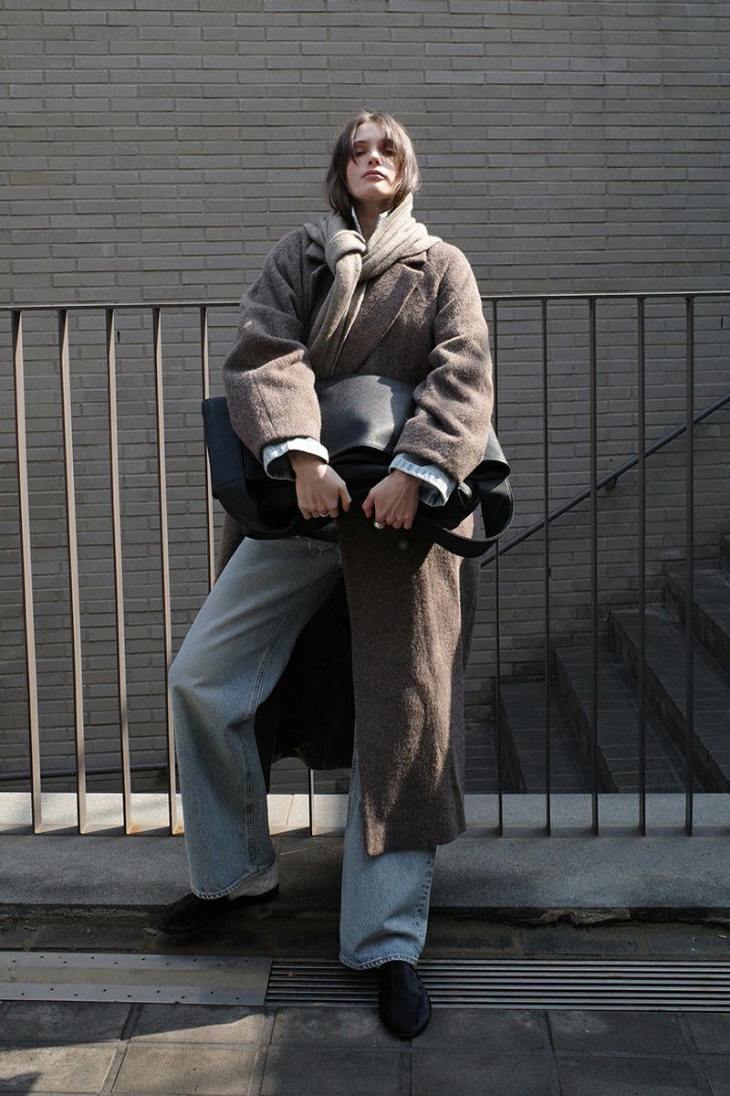 CLANE(クラネ) DOUBLE WOOL LONG COAT ダブルウールロングコート 19101-0042