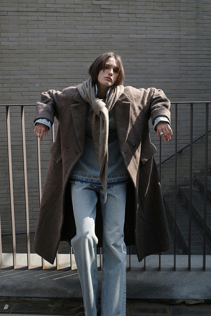 CLANE(クラネ) DOUBLE WOOL LONG COAT ダブルウールロングコート 19101-0042