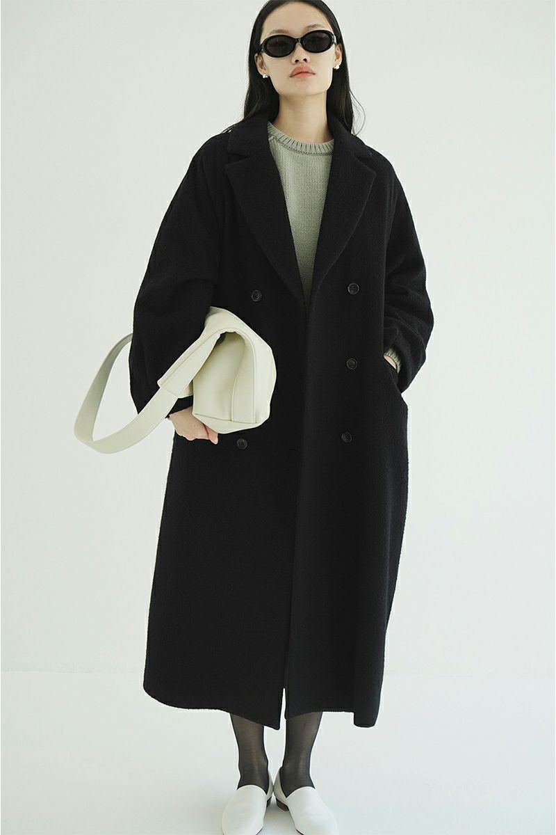 CLANE(クラネ) DOUBLE WOOL LONG COAT ダブルウールロングコート 19101-0042