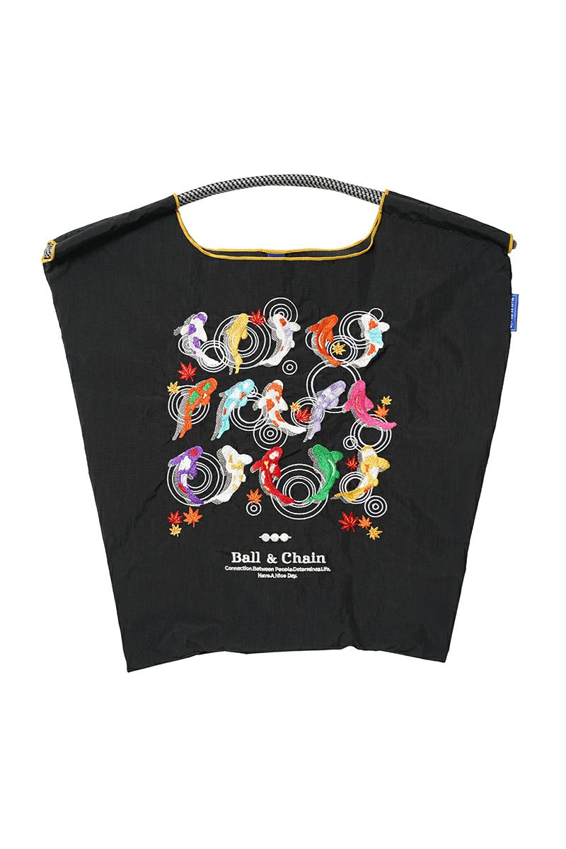 Ball & Chain(ボールアンドチェーン) KOI (M) 鯉(M) ショッピングバック トートバッグ 301020