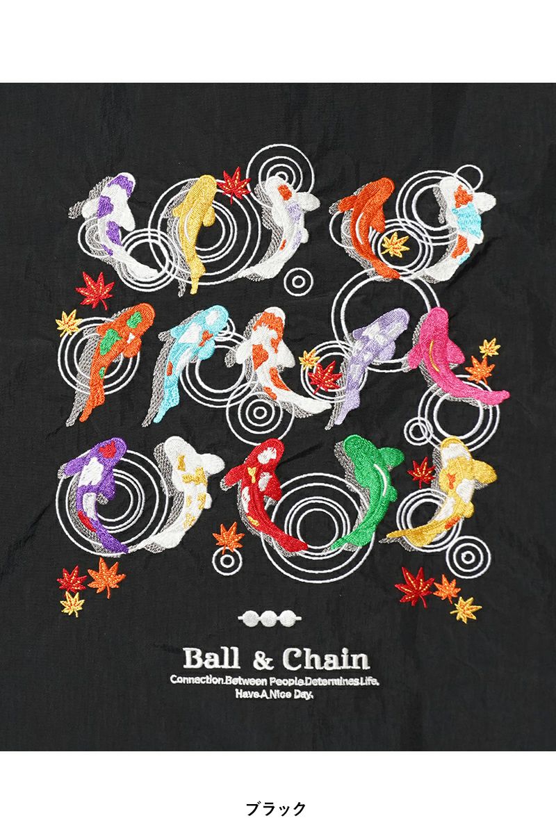 Ball & Chain(ボールアンドチェーン) KOI (M) 鯉(M) ショッピングバック トートバッグ 301020