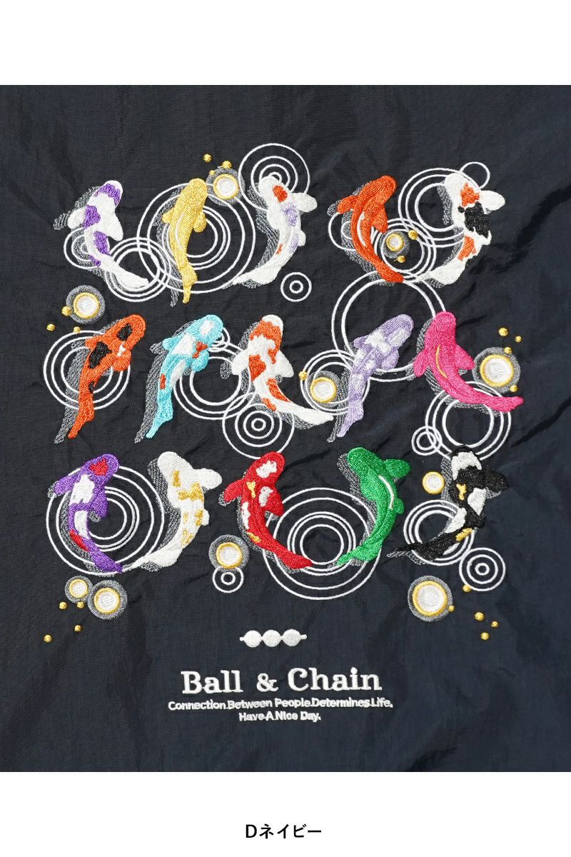Ball & Chain(ボールアンドチェーン) KOI (M) 鯉(M) ショッピングバック トートバッグ 301020
