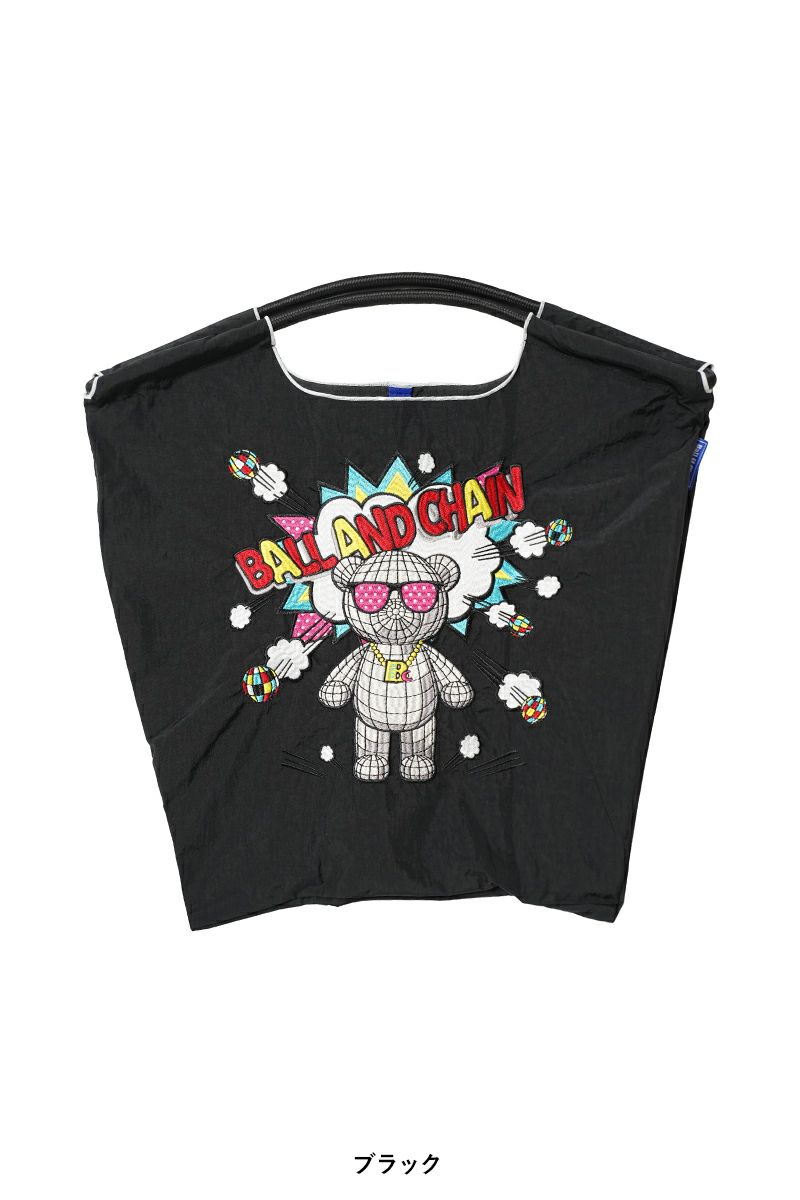 Ball & Chain(ボールアンドチェーン) KUMA BOOM (M) クマブーム(M) ショッピングバック トートバッグ 301069