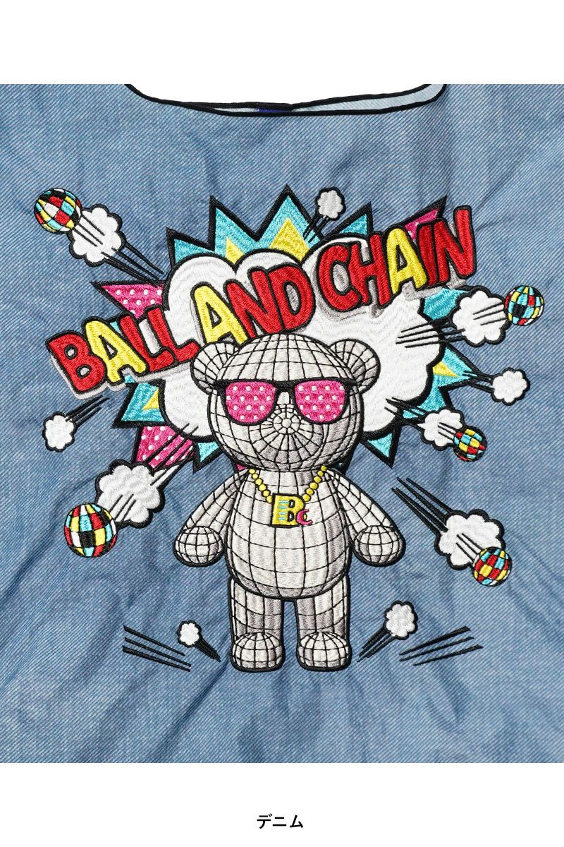 Ball & Chain(ボールアンドチェーン) KUMA BOOM (M) クマブーム(M) ショッピングバック トートバッグ 301069