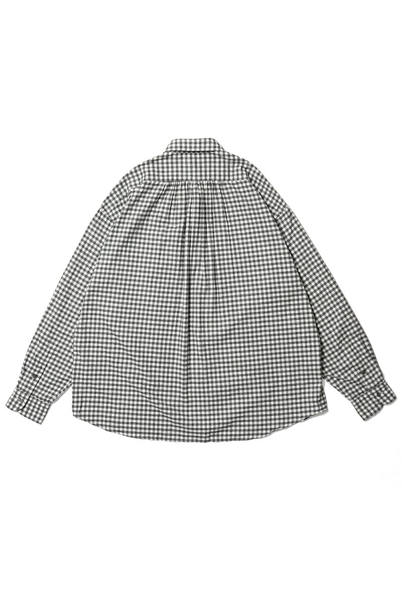 Porter Classic(ポータークラシック) ROLL UP FLANNEL GINGHAM CHECK SHIRT ロールアップフランネルギンガムチェックシャツ PC-016-3684