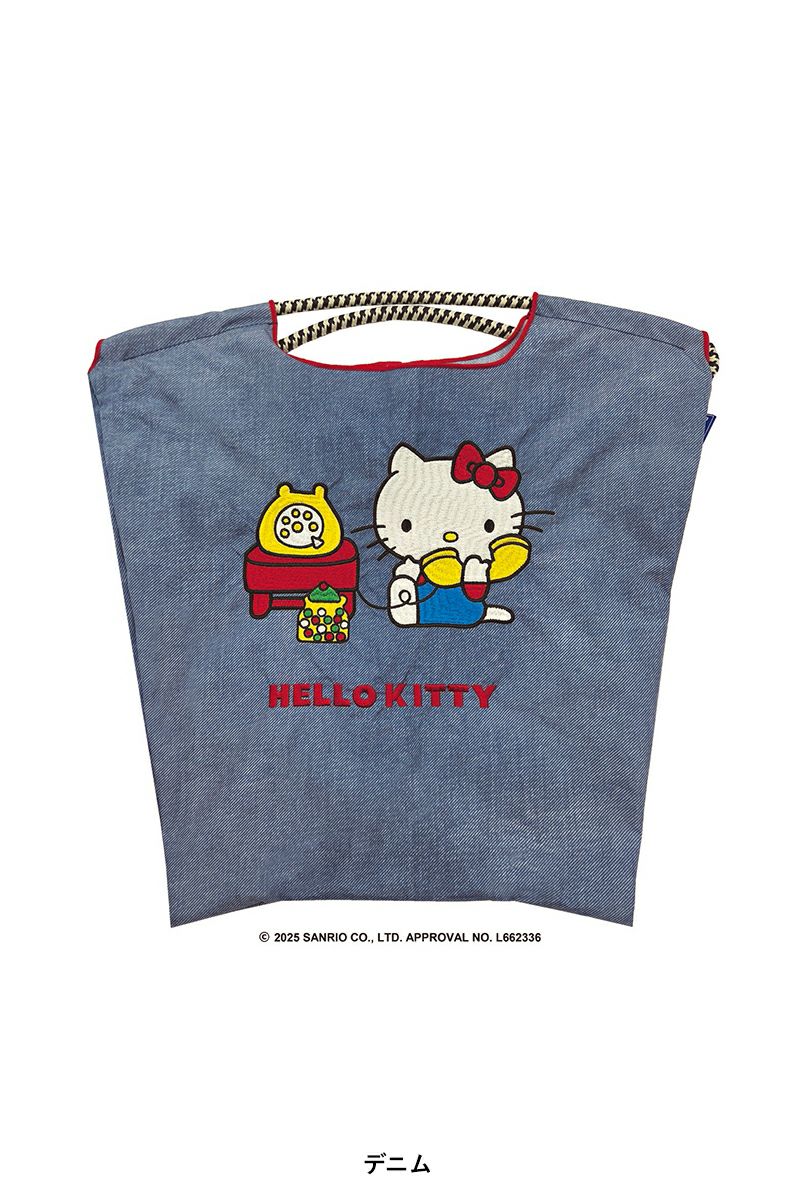 Ball & Chain(ボールアンドチェーン) TELEPHONE (M) テレフォン(M) HELLO KITTY ハローキティー ショッピングバック トートバッグ 372004 