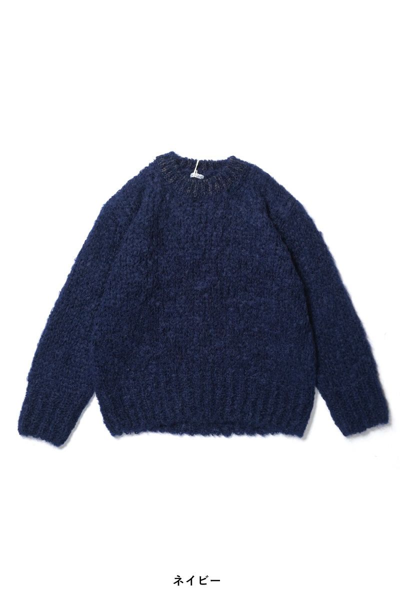  homspun(ホームスパン) > homspun(ホームスパン)モヘア　プルオーバーニット　セーター　7927 