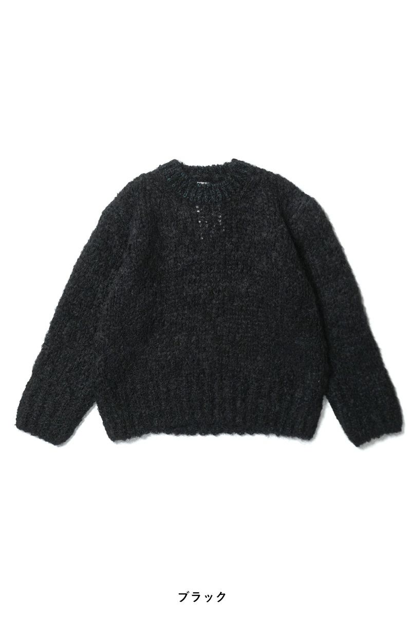  homspun(ホームスパン) > homspun(ホームスパン)モヘア　プルオーバーニット　セーター　7927 