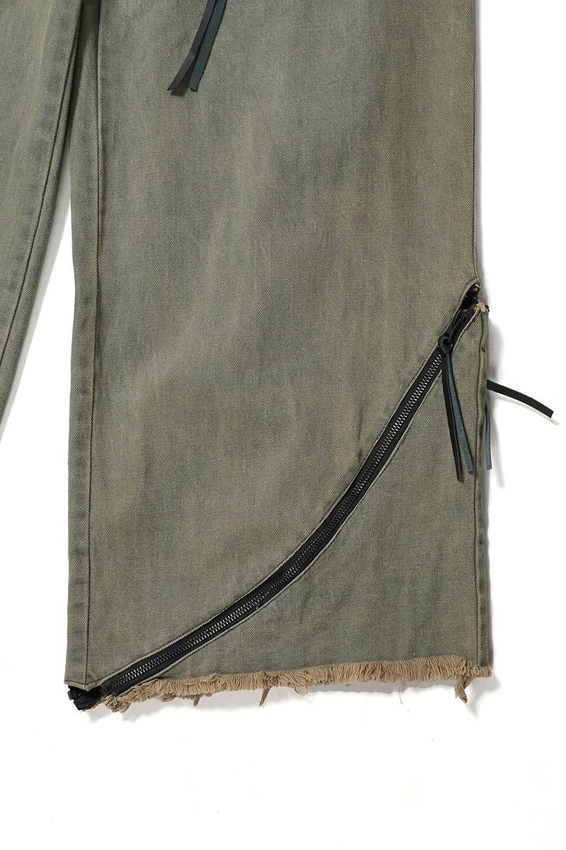  SYUMAN.(シュウマン) > SYUMAN.(シュウマン) Parachute cargo trousers by Dust sax 25FW-MS001-A 