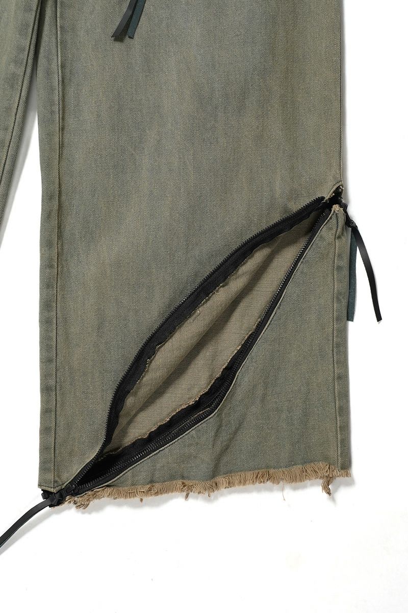  SYUMAN.(シュウマン) > SYUMAN.(シュウマン) Parachute cargo trousers by Dust sax 25FW-MS001-A 