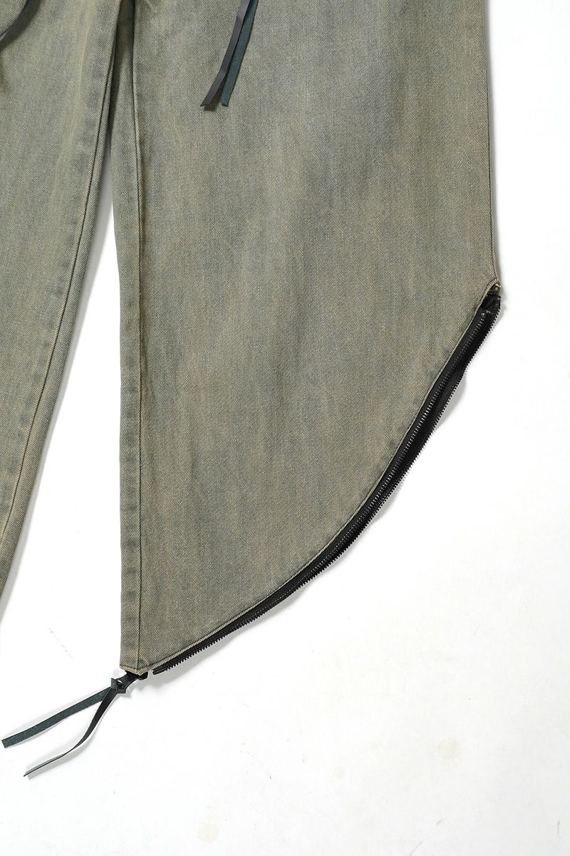  SYUMAN.(シュウマン) > SYUMAN.(シュウマン) Parachute cargo trousers by Dust sax 25FW-MS001-A 