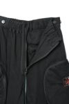  SYUMAN.(シュウマン) > SYUMAN.(シュウマン) Parachute cargo trousers by Blk 25FW-MS001-B