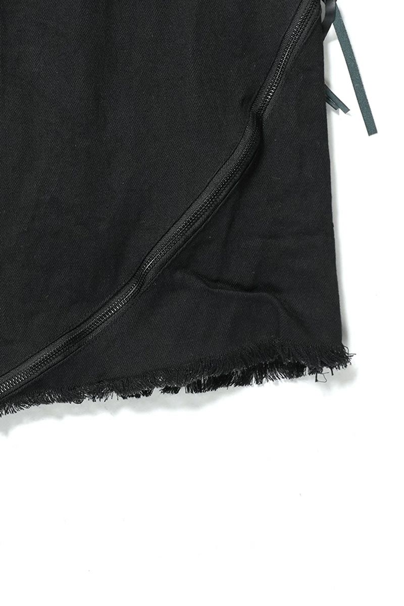  SYUMAN.(シュウマン) > SYUMAN.(シュウマン) Parachute cargo trousers by Blk 25FW-MS001-B