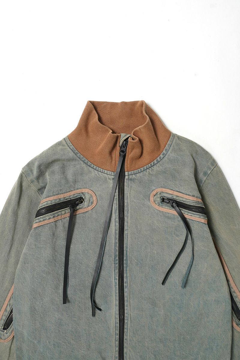  SYUMAN.(シュウマン) > SYUMAN.(シュウマン) Jet track jacket by Dust sax 25FW-MS002-A