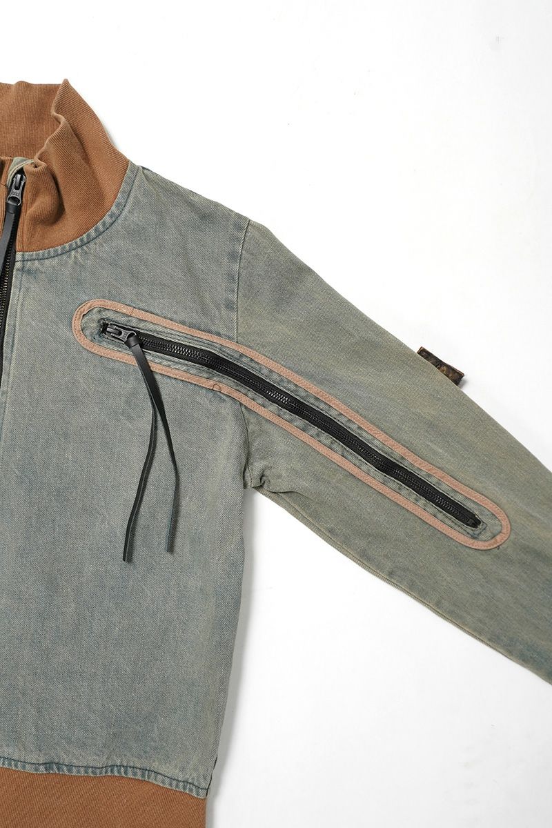  SYUMAN.(シュウマン) > SYUMAN.(シュウマン) Jet track jacket by Dust sax 25FW-MS002-A