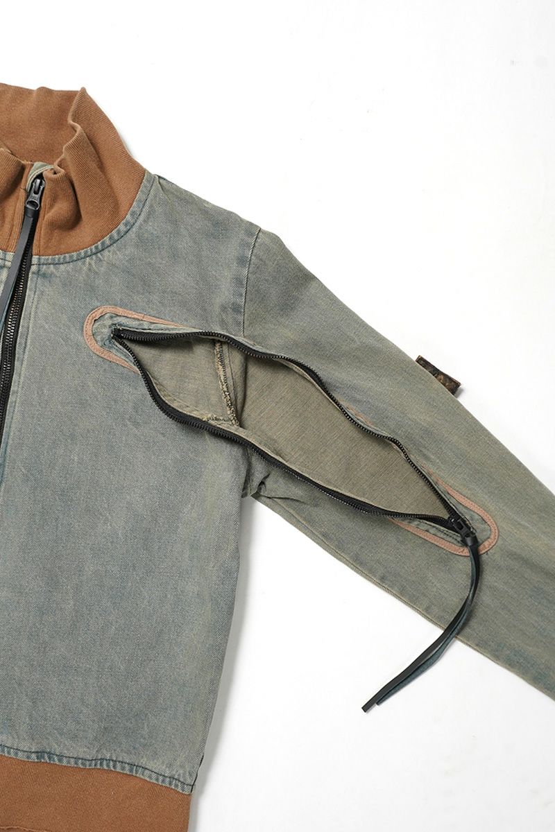  SYUMAN.(シュウマン) > SYUMAN.(シュウマン) Jet track jacket by Dust sax 25FW-MS002-A