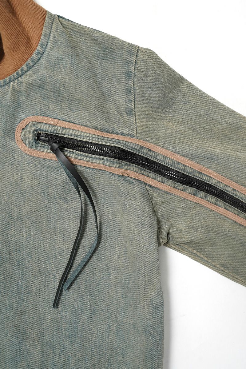  SYUMAN.(シュウマン) > SYUMAN.(シュウマン) Jet track jacket by Dust sax 25FW-MS002-A