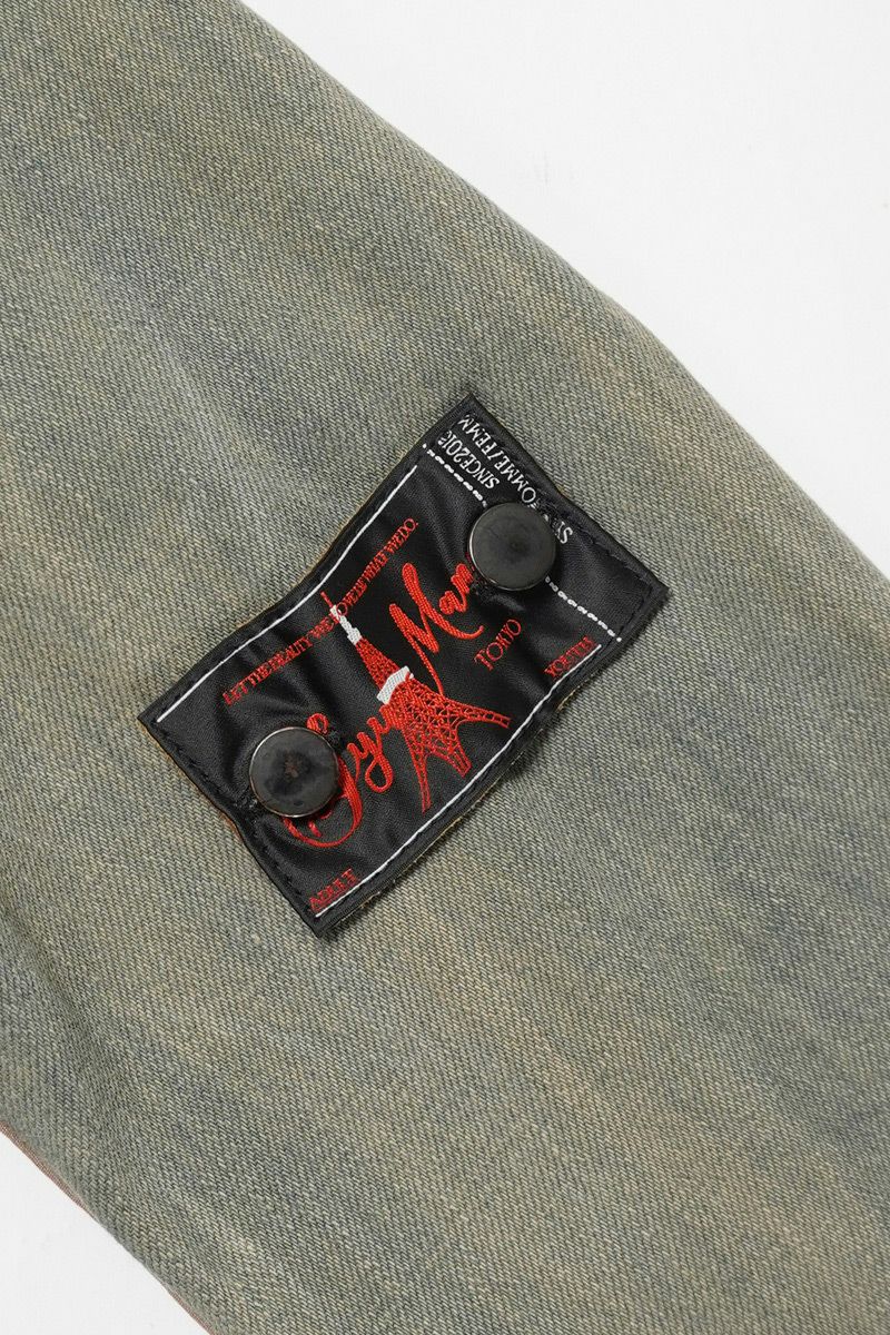  SYUMAN.(シュウマン) > SYUMAN.(シュウマン) Jet track jacket by Dust sax 25FW-MS002-A