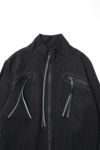  SYUMAN.(シュウマン) > SYUMAN.(シュウマン) Jet track jacket by Blk 25FW-MS002-B 