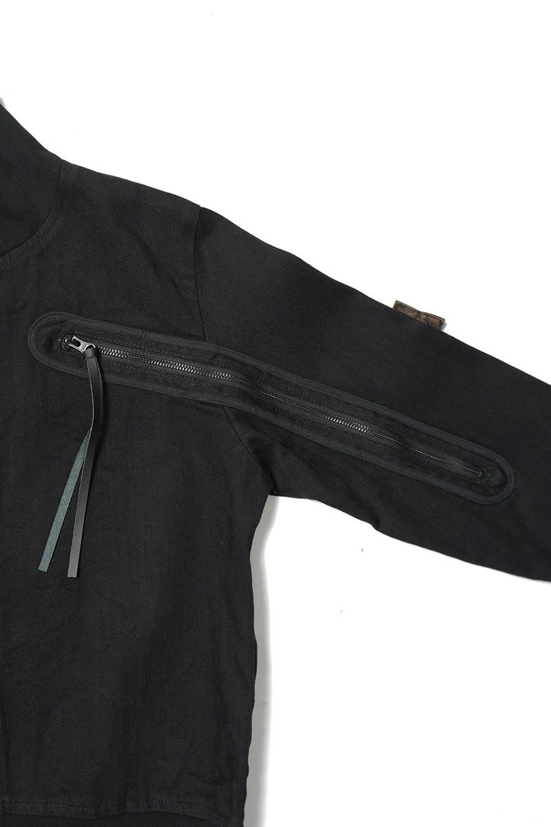  SYUMAN.(シュウマン) > SYUMAN.(シュウマン) Jet track jacket by Blk 25FW-MS002-B 