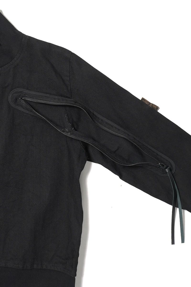  SYUMAN.(シュウマン) > SYUMAN.(シュウマン) Jet track jacket by Blk 25FW-MS002-B 