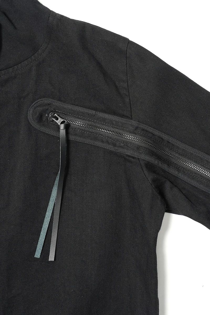  SYUMAN.(シュウマン) > SYUMAN.(シュウマン) Jet track jacket by Blk 25FW-MS002-B 