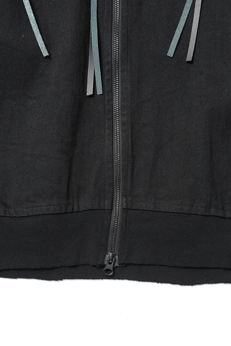  SYUMAN.(シュウマン) > SYUMAN.(シュウマン) Jet track jacket by Blk 25FW-MS002-B 