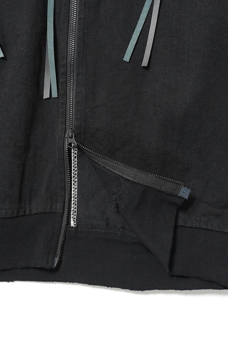  SYUMAN.(シュウマン) > SYUMAN.(シュウマン) Jet track jacket by Blk 25FW-MS002-B 