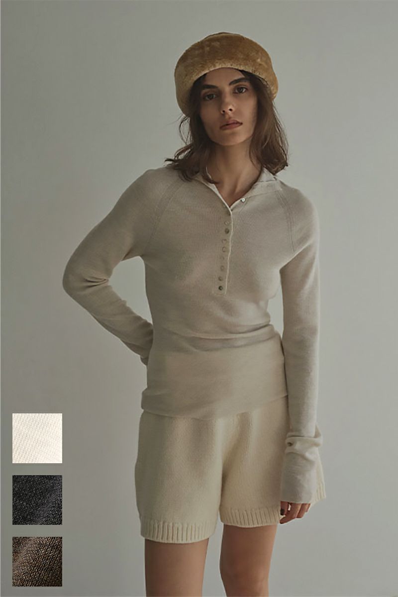 ETRE TOKYO(エトレトウキョウ) 2wayコンフィーハイネックニットプルオーバー 1225611147