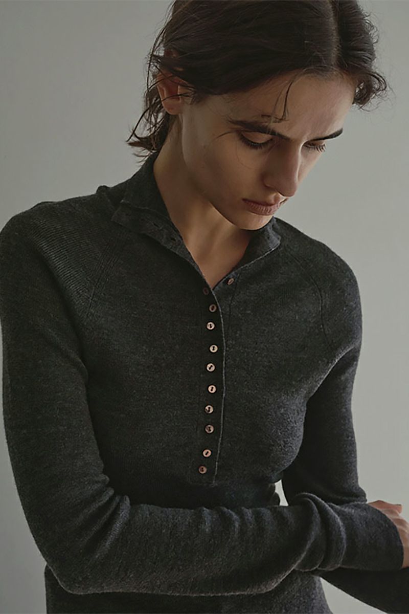 ETRE TOKYO(エトレトウキョウ) 2wayコンフィーハイネックニットプルオーバー 1225611147